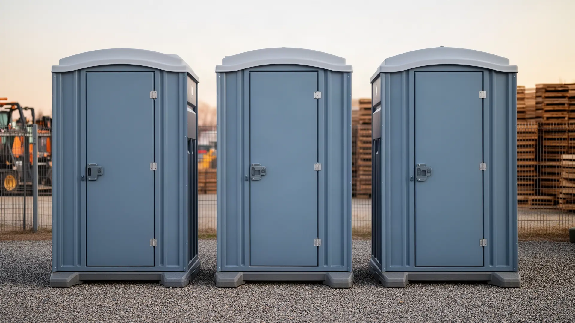 Clean porta potty unit from Landmark Porta Potty Rental in Philadelphia, PA